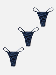 Набор стринг Muse DARK BLUE