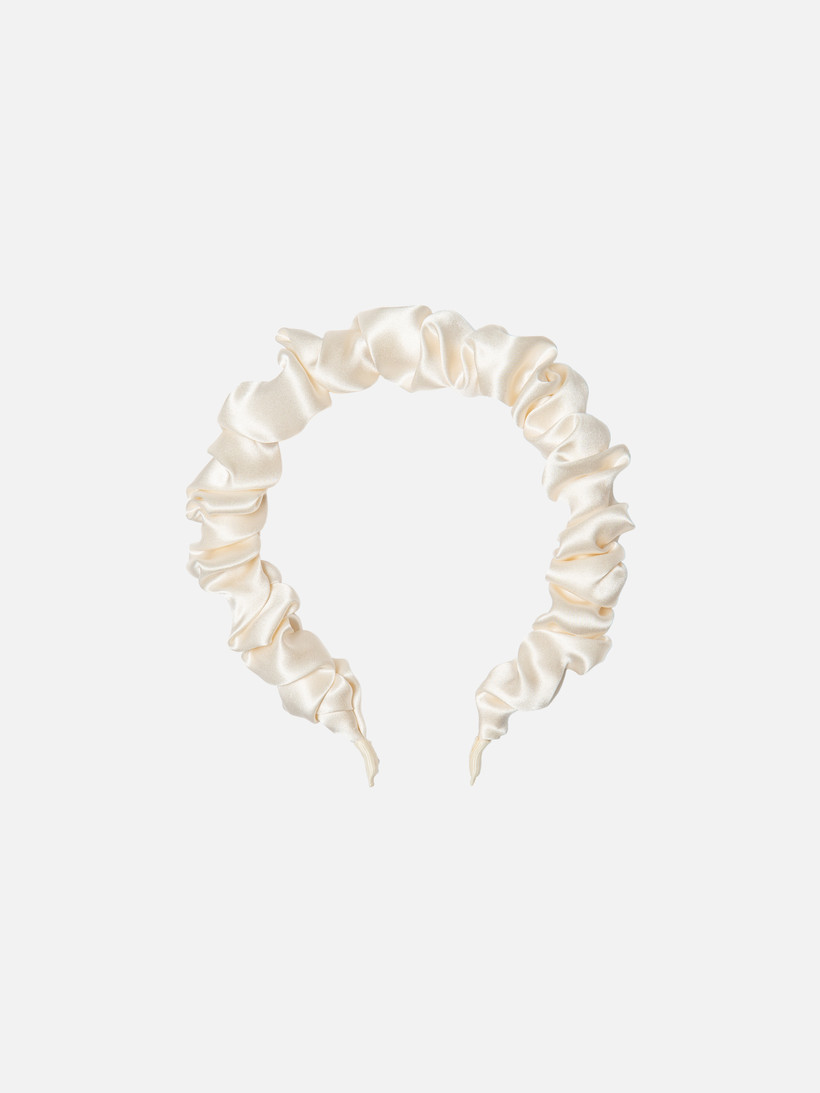 Ободок MILKY WHITE