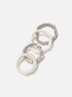 Набор mini резинок PEARL GREY MILKY WHITE