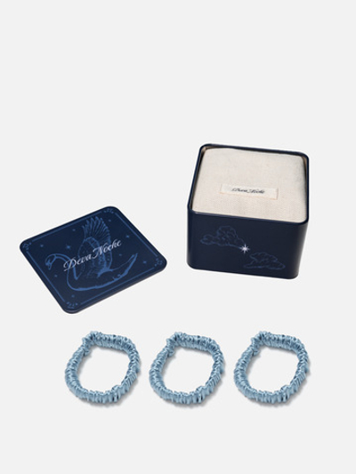 Набор из 3-х mini резинок для волос SKY BLUE