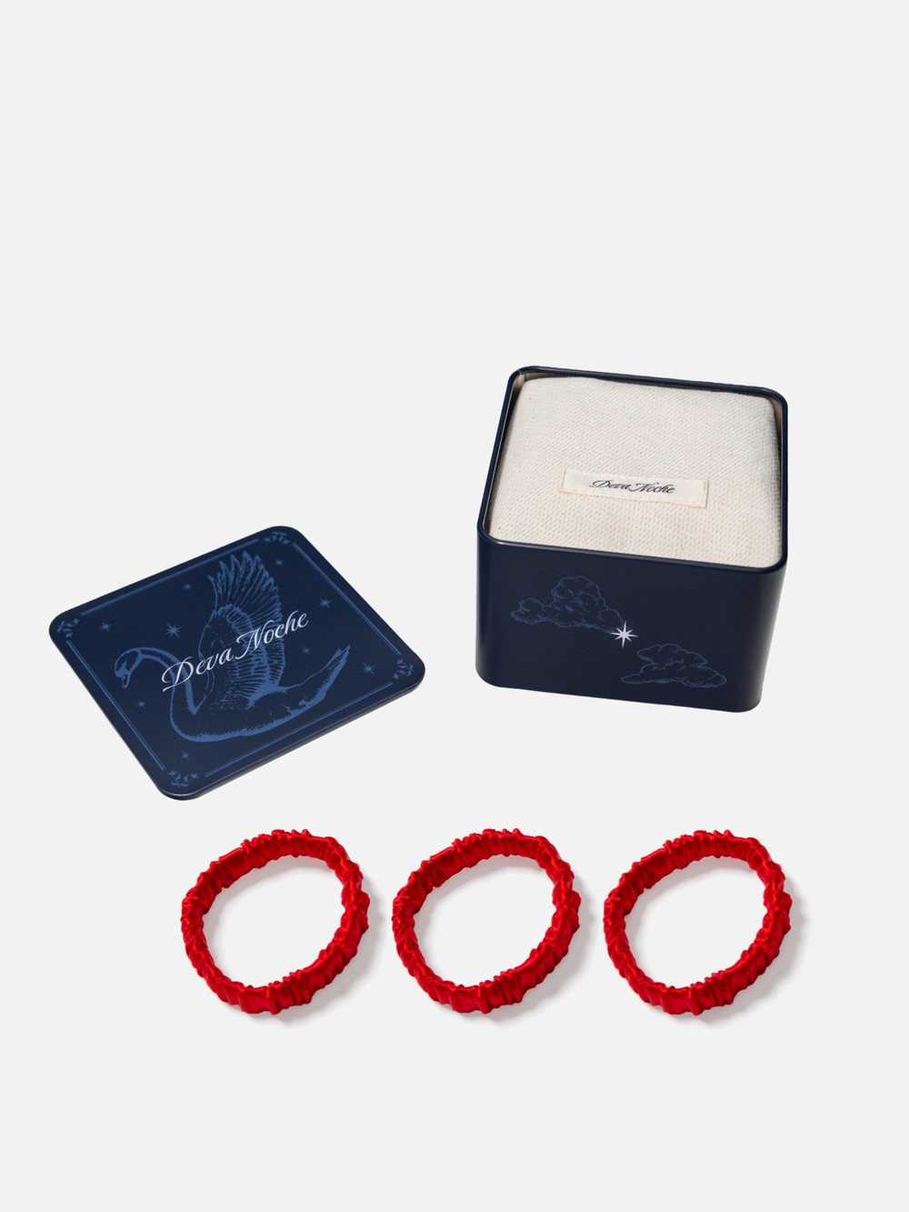 Набор из 3-х mini резинок для волос LOVE