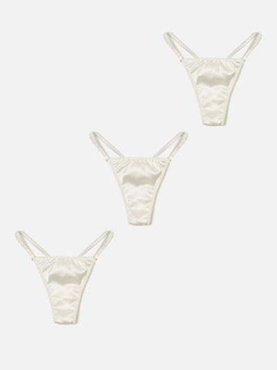 Набор стринг Muse MILKY WHITE