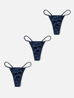 Набор стринг Muse DARK BLUE