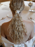 Набор из 3-х резинок для кудрявых волос MILKY WHITE