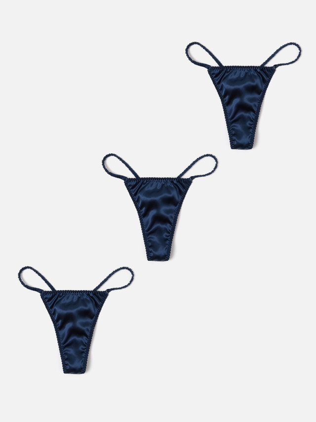 Набор стринг Muse DARK BLUE