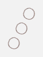 Набор из 3-х резинок для кудрявых волос PEARL GREY