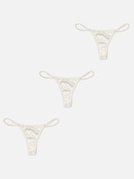 Набор стринг Classic MILKY WHITE